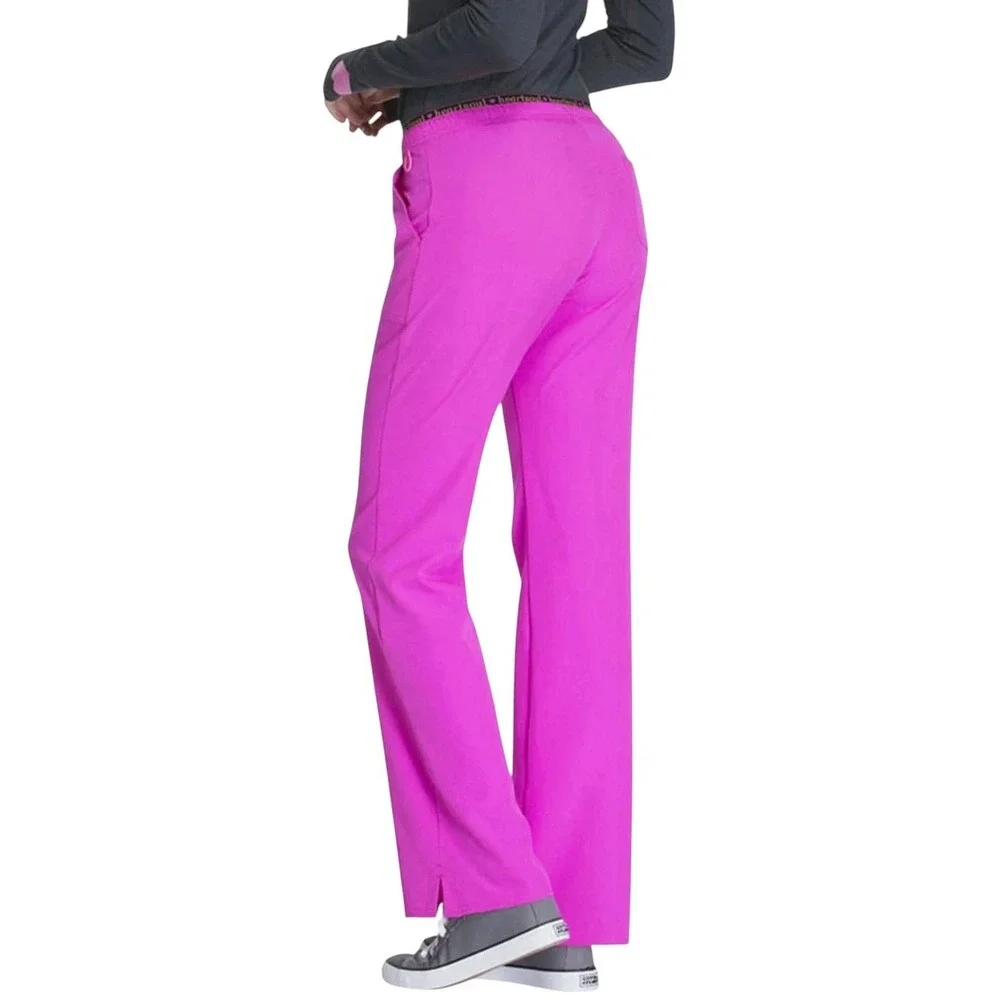 HeartSoul Glam Fuchsia Scrubs Heart Breaker Low Rise Large Pants 20110 NEW!